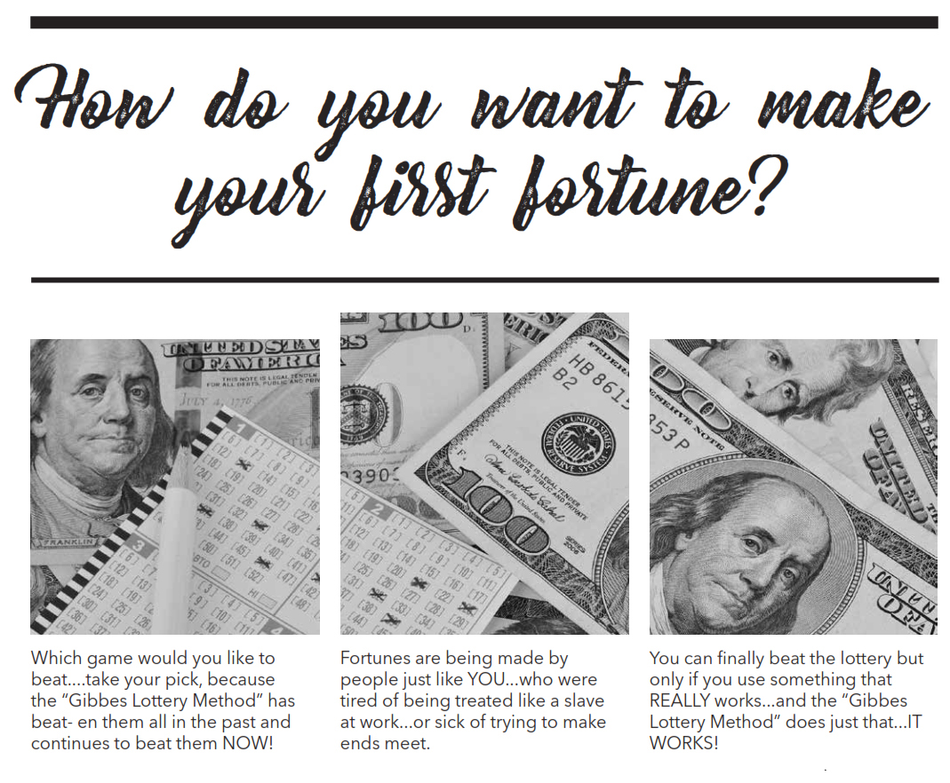How do you want to make your first fortune?